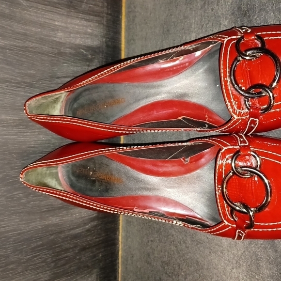 ARTTURO CHIANG MAROON HEEL PUMPS - Picture 8 of 13